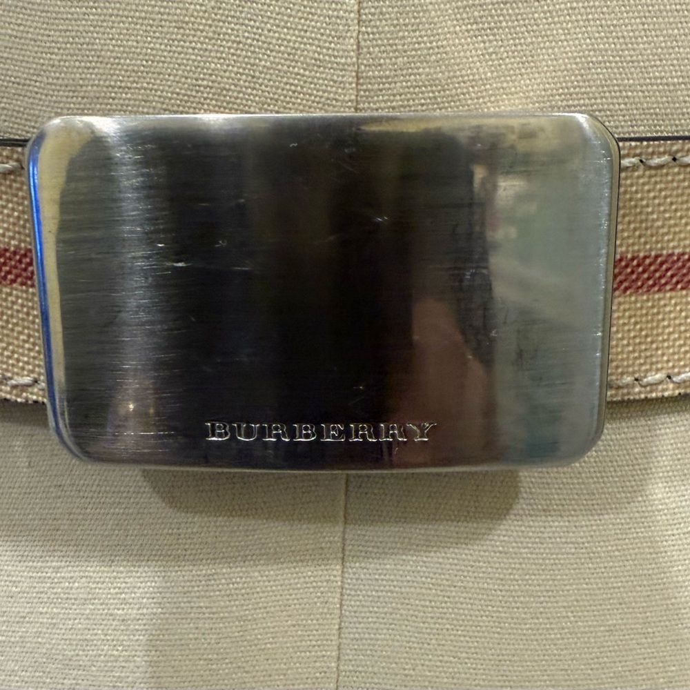 Burberry nova Check Skinny Belt - Picture 4 of 5